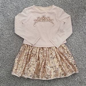 Toddler girl Pink dress ballerina style size 3